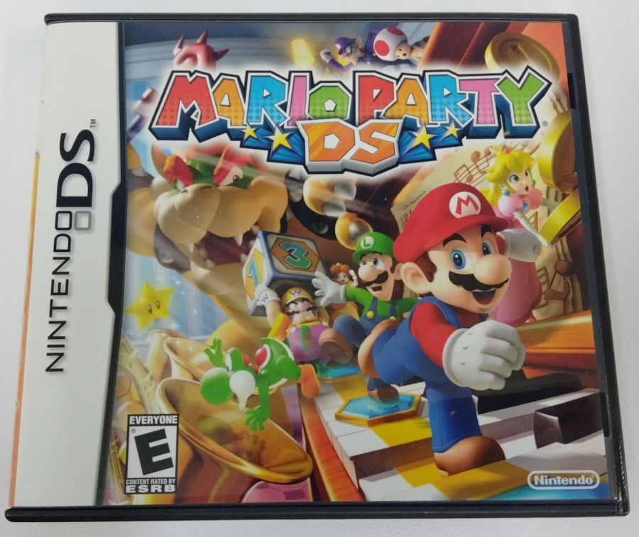 【中古】NDS 北米版 MARIO PARTY DS (国内版本体動作可)＊ニンテンドーDSソフト(箱説付)【メール便可】