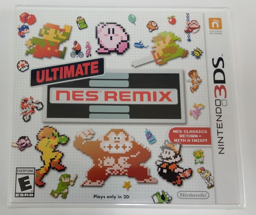 【中古】3DS 北米版 ULTIMATE NES REMIX (国内版本体動作不可)＊ニンテンドー3DSソフト【メール便可】