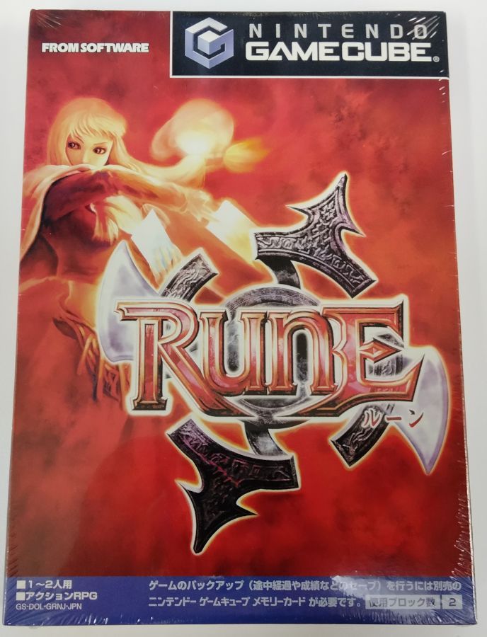 【中古】GC RUNE＊ゲームキューブソフト【メール便可】