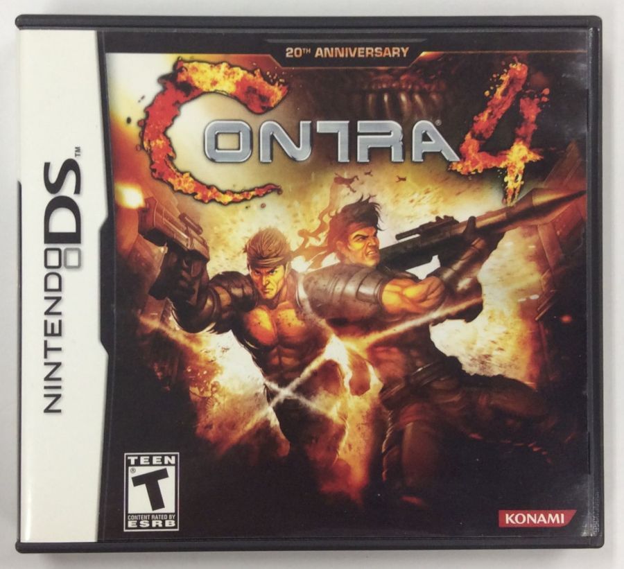 【中古】NDS CONTRA4 (北米版 国内版本体動作可)＊ニンテンドーDSソフト(箱説付)【メール便可】