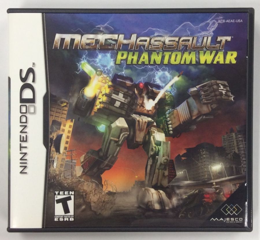 【中古】NDS MECH ASSAULT PHANTOM WAR (北米版 国内版本体動作可)＊ニンテンドーDSソフト(箱説付)【メール便可】