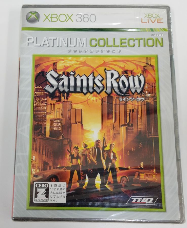 タイトルX360 Saints Row セインツ ロウ プラチナコレクション 商品名Xbox 360ソフト 商品状態未開封品 その他CERO区分_Z※こちらのゲームは表現内容により、販売対象年齢が定められております。18歳未満の方のご購入はお断りしておりますので、あらかじめご了承ください。