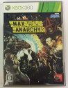 X360 MAX ANARCHY＊Xbox 360ソフト(箱説付)