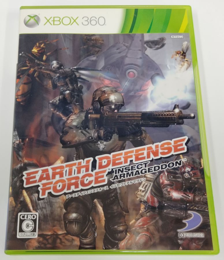 【中古】X360 EARTH DEFENSE FORCE: INSECT ARMAGEDDON＊Xbox 360ソフト(箱説付)【メール便可】