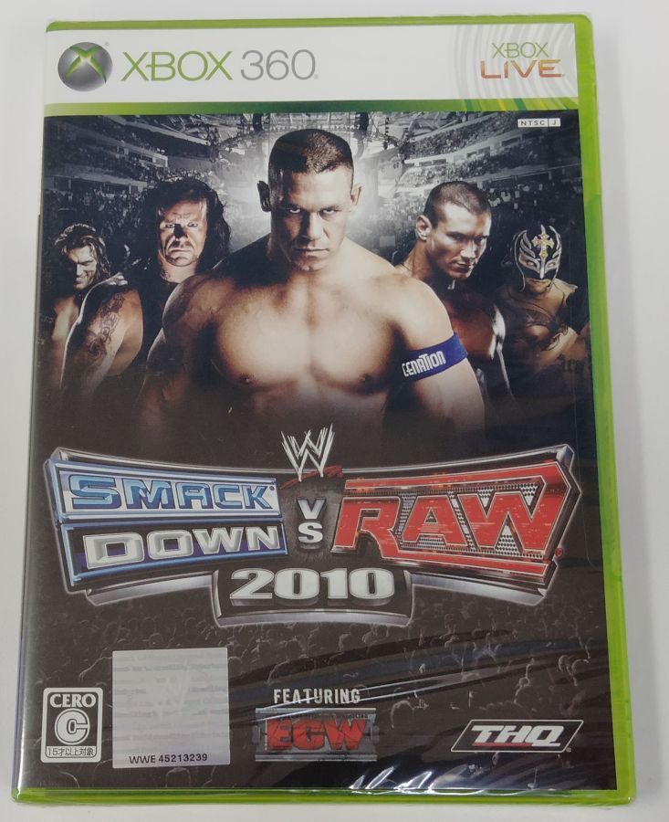 yÁzX360 WWE 2010 Smackdown vs RawXbox 360\tgy[։z