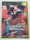 タイトルXB ESPN winter X Games Snowboarding 2002 商品名Xboxソフト 商品状態未開封品 その他