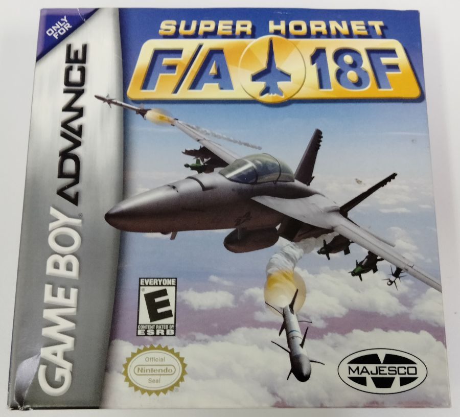 【中古】GBA Super Hornet F/A 18F (海外版)＊ゲームボーイアドバンスソフト(箱説付)