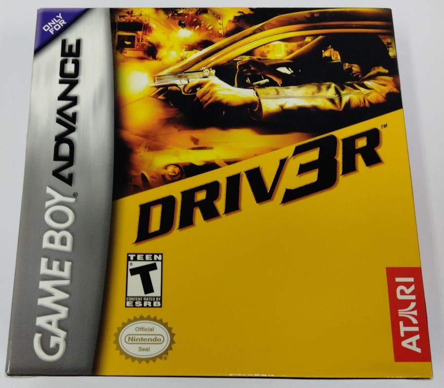 【中古】GBA Driver 3R＊ゲームボーイアドバンスソフト(箱説付)