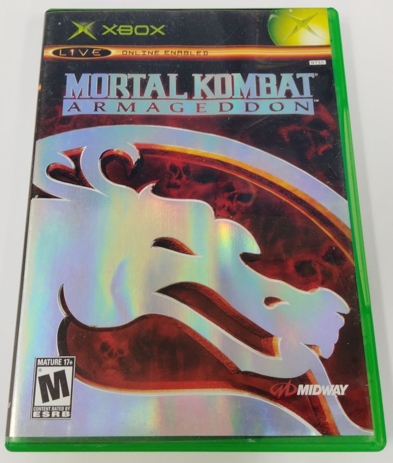 【中古】XB MORTAL KOMBAT-ARMAGEDDON- (北米版)＊Xboxソフト(箱説付)【メール便可】