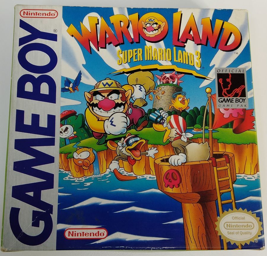 【中古】GB WARIO LAND:SUPER MARIO LAND 3 (北米版 国内版本体動作可)＊ゲームボーイソフト(箱説付)
