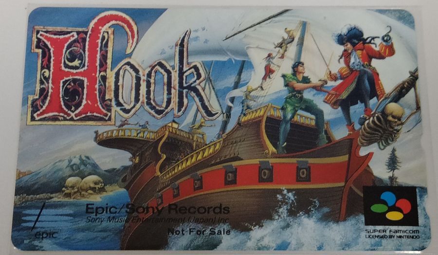 【中古】 「Hook」 - エピックソニーレコードテレカ＊テレカ【メール便可】