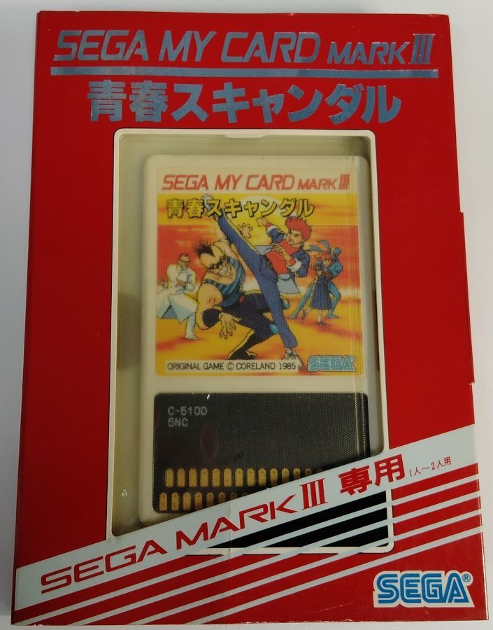 【中古】MK3 青春スキャンダル＊セガマーク3ソフト(箱説付)