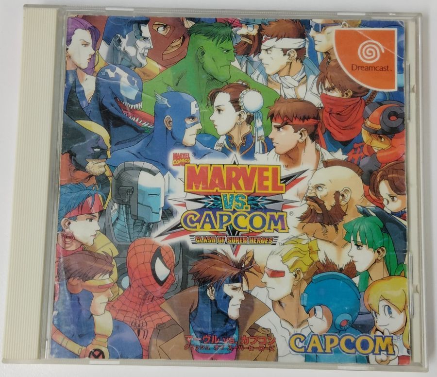 【中古】DC マーヴルVSカプコンクラッシュオブスーパーヒーローズ＊ドリームキャストソフト(箱説付)【メール便可】