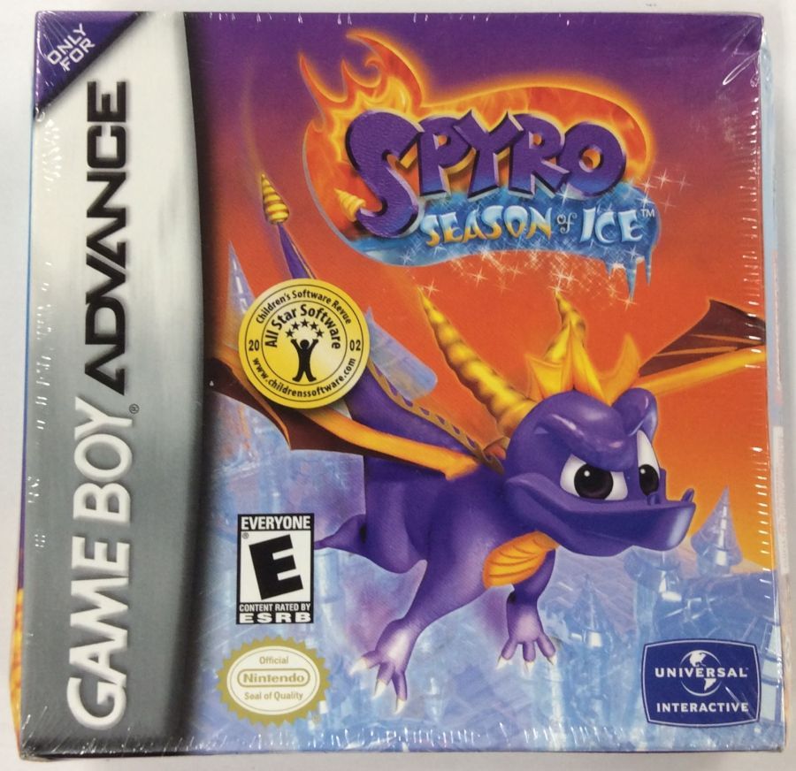 【中古】GBA SPYRO SEASON OF ICE＊ゲーム