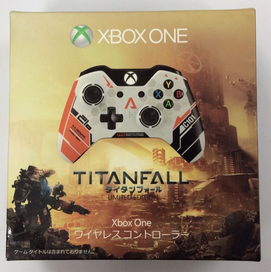 【中古】XB Xbox One ワイヤレス コントローラー (タイタンフォール リミテッド エディション)＊Xboxコントローラー(…