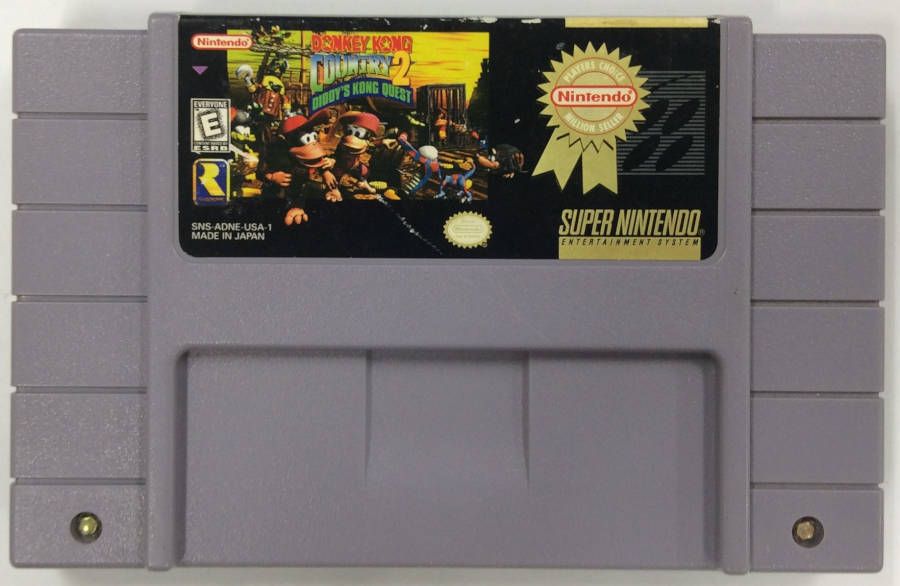 【中古】SFC 北米版 Donkey Kong Country2 Diddy's Kong Quest＊スーパーファミコンソフト(ソフトのみ)【メール便可】