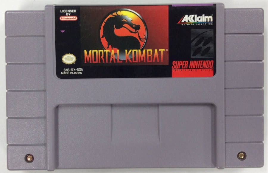 【中古】SFC 北米版 MORTAL KOMBAT＊スーパーファミコンソフト(ソフトのみ)【メール便可】