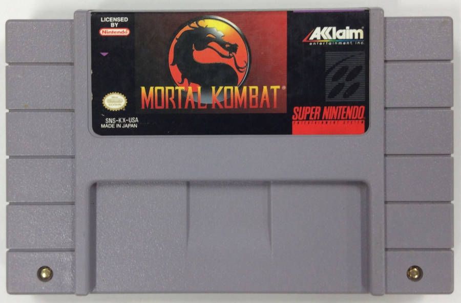 【中古】SFC 北米版 MORTAL KOMBAT＊スーパーファミコンソフト(ソフトのみ)【メール便可】