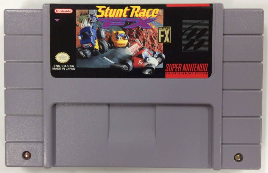 【中古】SFC 北米版 STUNT RACE FX＊スーパーファミコンソフト(ソフトのみ)【メール便可】