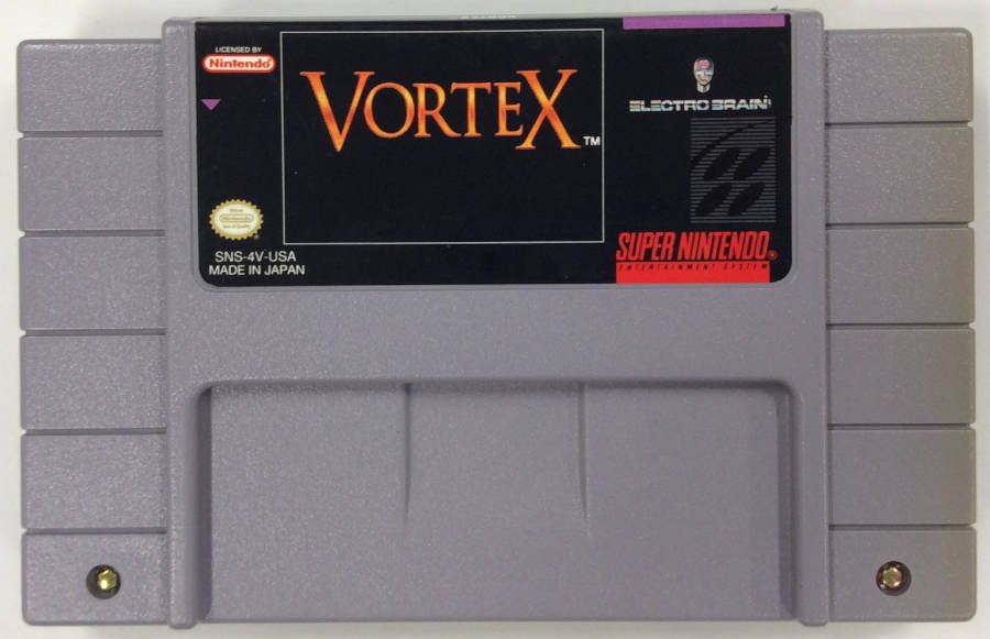 【中古】SFC 北米版 VORTEX＊スーパーファミコンソフト(ソフトのみ)【メール便可】