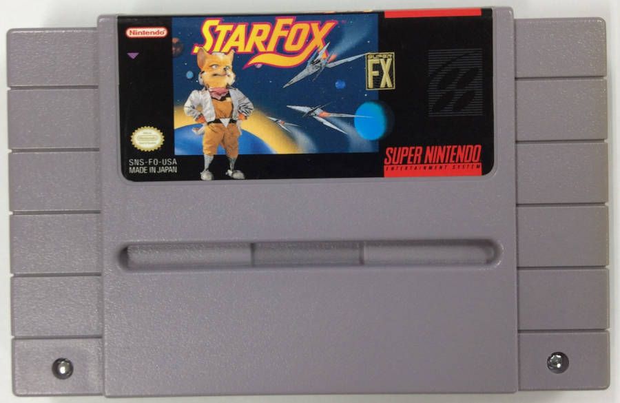 【中古】SFC 北米版 STARFOX＊スーパーファミコンソフト(ソフトのみ)【メール便可】