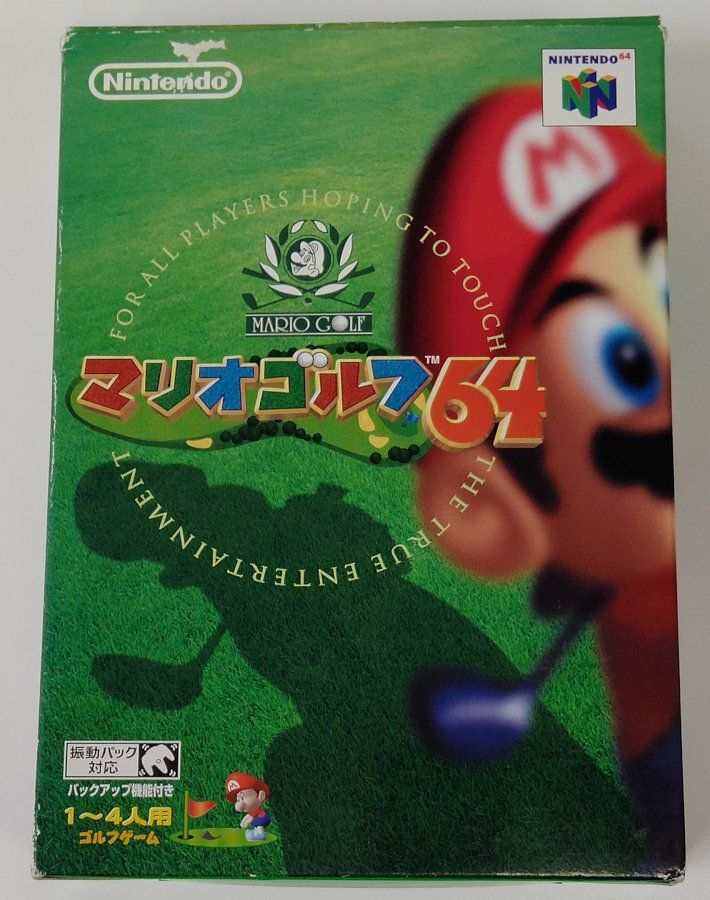 【中古】N64 マリオゴルフ64＊ニンテンドウ64ソフト(箱説付)