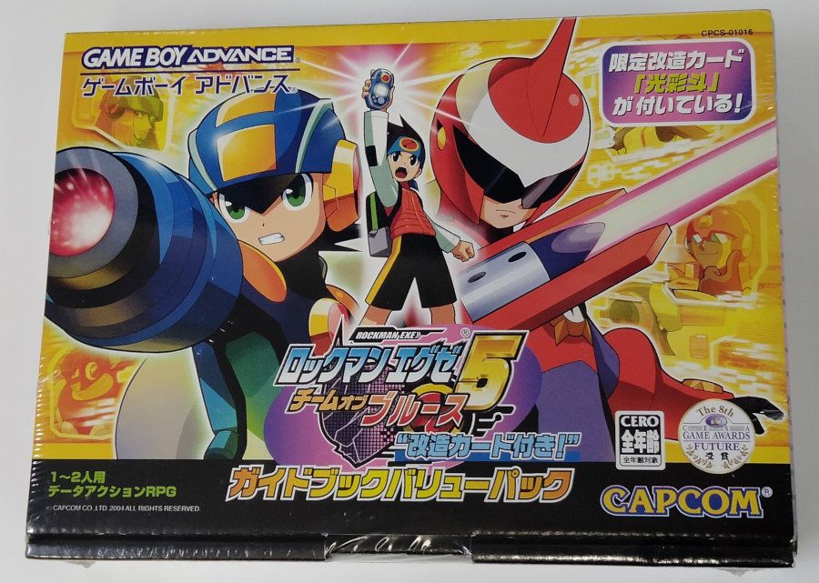 【中古】GBA ロックマンエグゼ5 チームオブブルース＊ゲームボーイアドバンスソフト