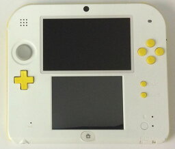 【中古】3DS ニンテンドー2DS スーパーマリオパック ホワイト×イエロー＊3DS本体(本体のみ)