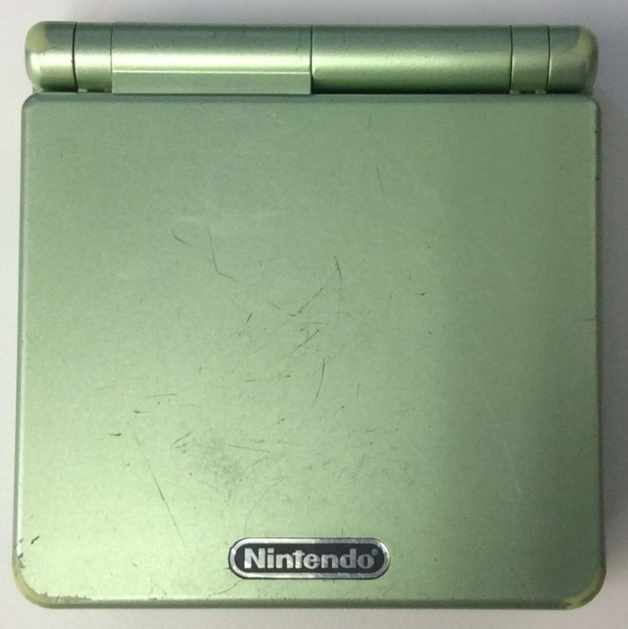 【中古】GBA ゲームボーイアドバンスSP パールグリーン 