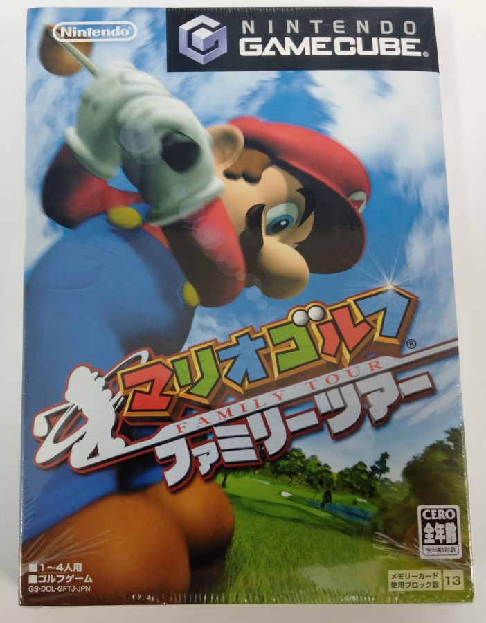 【中古】GC マリオゴルフ ファミリーツアー＊ゲームキューブソフト【メール便可】