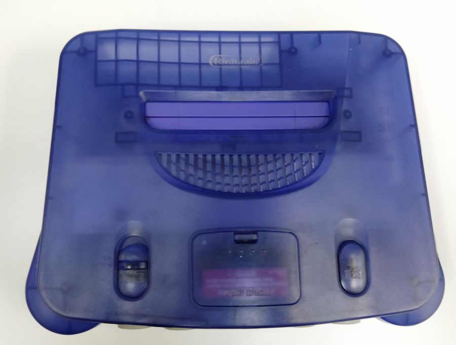 【中古】N64 NINTENDO64本体 ミッドナイトブルー＊ニンテンドウ64本体(本体のみ)