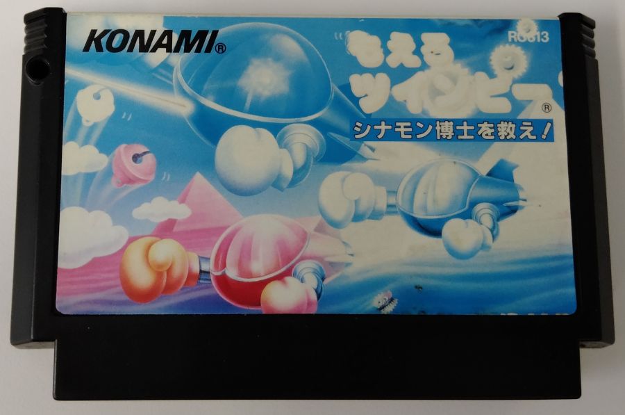 【中古】FC もえろツインビー ROM版＊ファミコンソフト(ソフトのみ)【メール便可】