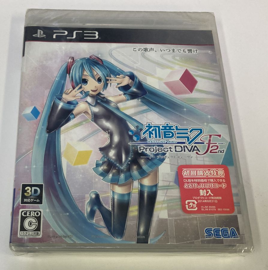 【中古】PS3 初音ミク -Project DIVA- F 2nd 初回特典＊プレイステーション3ソフト(ソフトのみ)【メール便可】