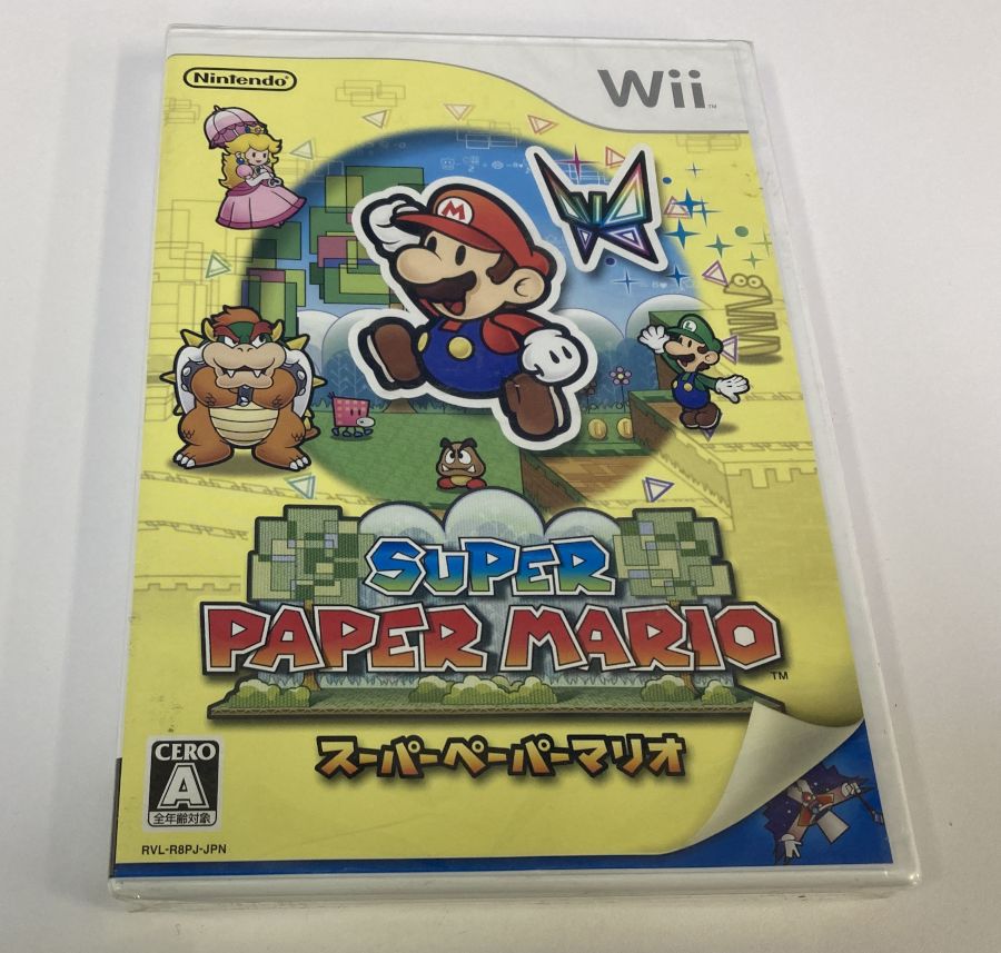 【中古】 スーパーペーパーマリオ＊Wiiソフト(ソフトのみ)【メール便可】