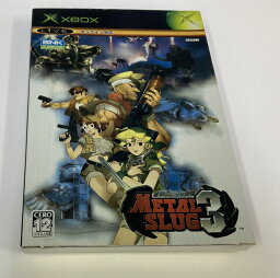 【中古】XB メタルスラッグ3＊Xboxソフト(箱説付)【メール便可】