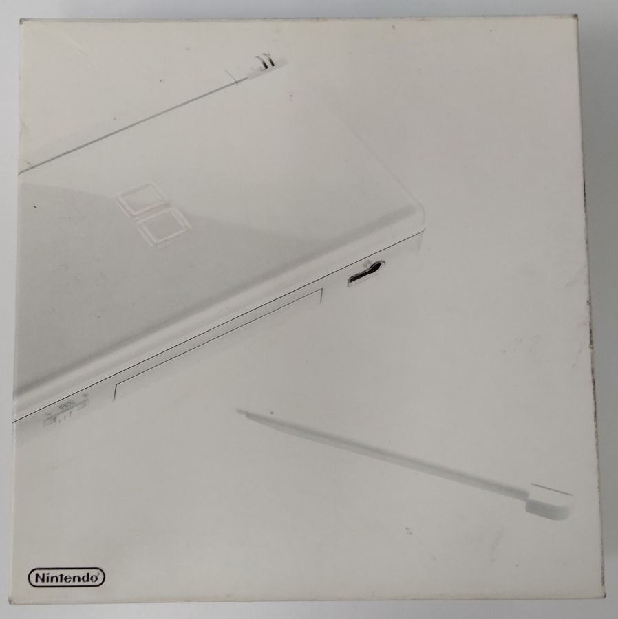 【中古】NDS ニンテンドーDS Lite クリスタルホワイト＊ニンテンドーDS本体(箱説付)