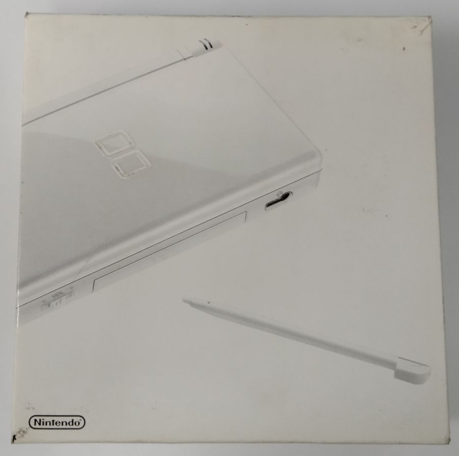 【中古】NDS ニンテンドーDS Lite クリスタルホワイト＊ニンテンドーDS本体(箱付)