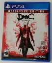 【中古】PS4 DMC Devil May Cry Definitive Edition 北米版＊プレイステーション4ソフト(箱付)【メール便可】