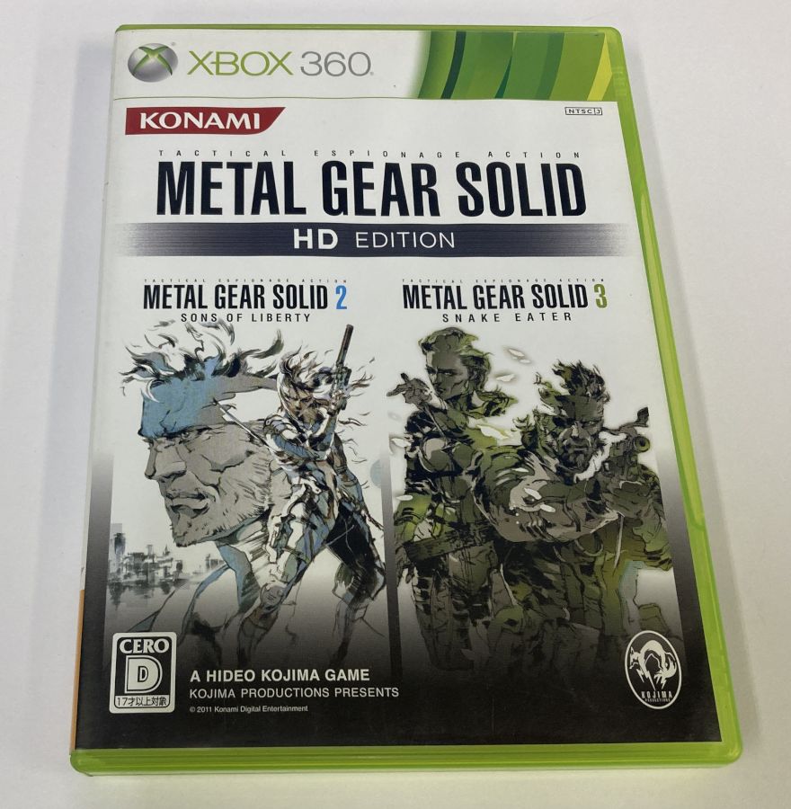 【中古】X360 メタルギア ソリッド HD エディション (通常版)＊Xbox 360ソフト(箱説付)【メール便可】