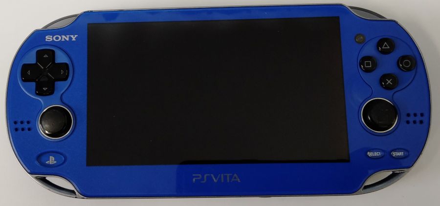 【中古】 PlayStationVita Wi-Fiモデル サファイア ブルー PCH-1000 ZA04＊PS Vita本体(本体のみ)