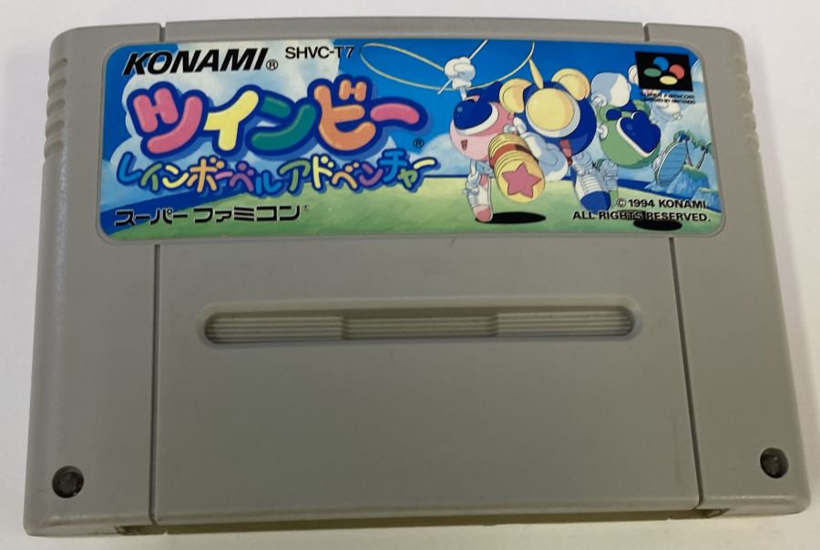 【中古】SFC ツインビー　レインボーベルアドベンチャー＊スーパーファミコンソフト(ソフトのみ)【メール便可】