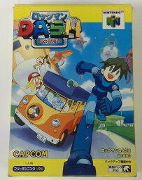 【中古】N64 ロックマンDASH 鋼の冒険心＊ニンテンドウ64ソフト(箱説付)