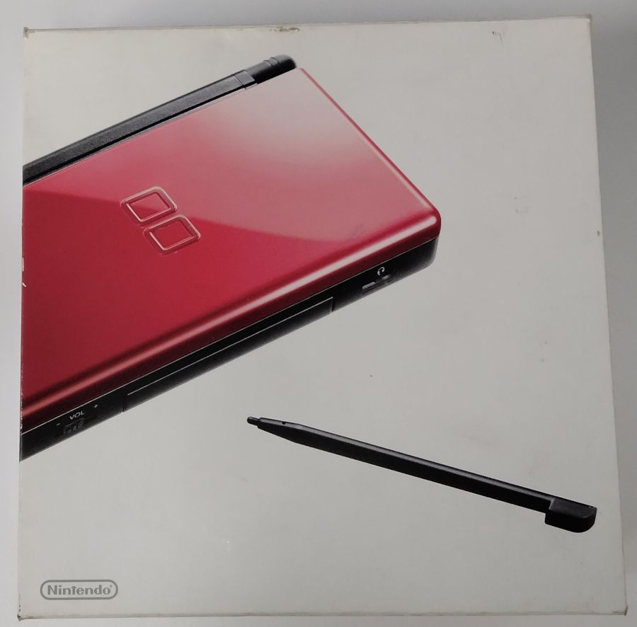 【中古】NDS ニンテンドーDS Lite クリムゾン ブラック＊ニンテンドーDS本体(箱付)