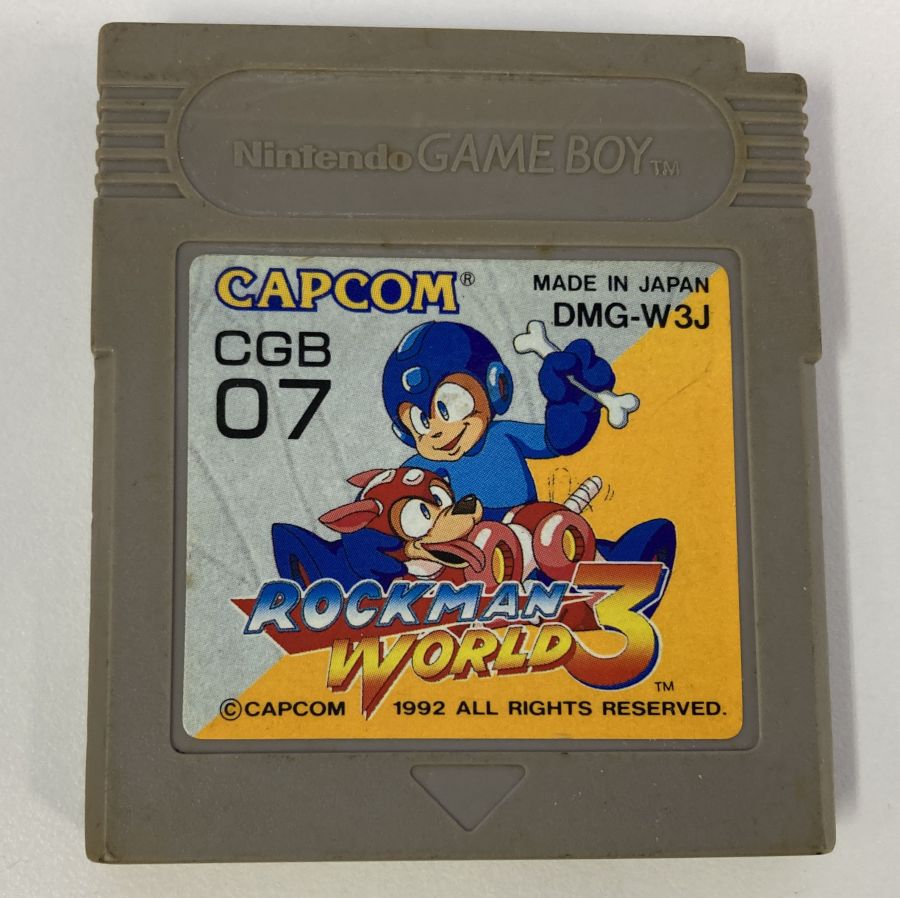 【中古】GB ロックマンワールド3＊ゲームボーイソフト(ソフトのみ)【メール便可】