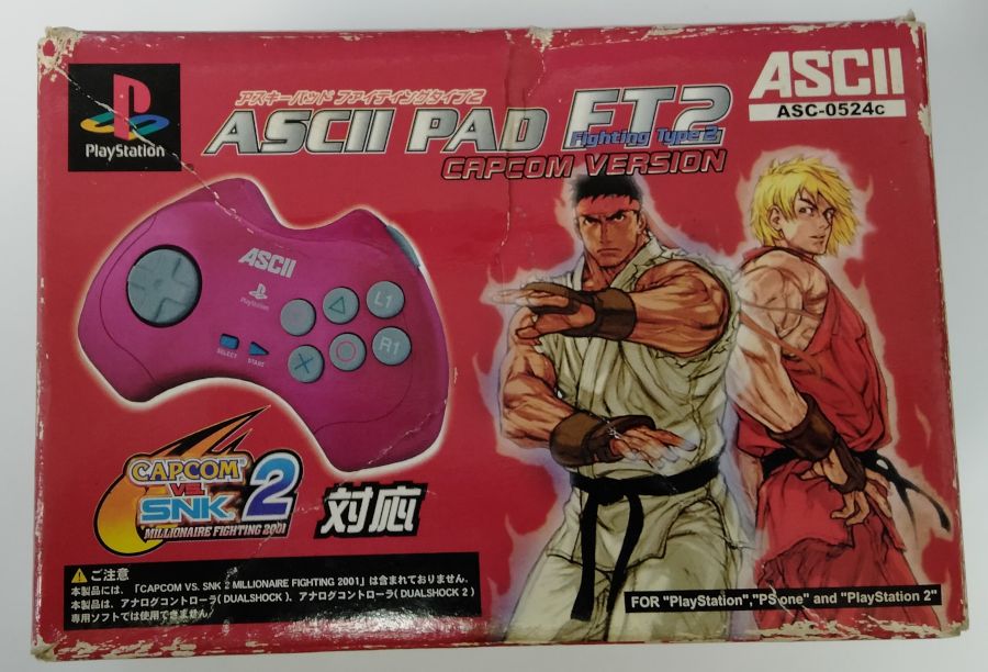 šPS2 ѥåɥեƥ2 ץС ASCII PAD FT2 CAPCOM Versionץ쥤ơ2ȥ顼(Ȣ)