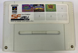 【中古】SFC SFメモリカセット（パネルでポン、マジカルドロップ2、パズルボブル）＊スーパーファミコンソフト(ソフトのみ)【メール便可】