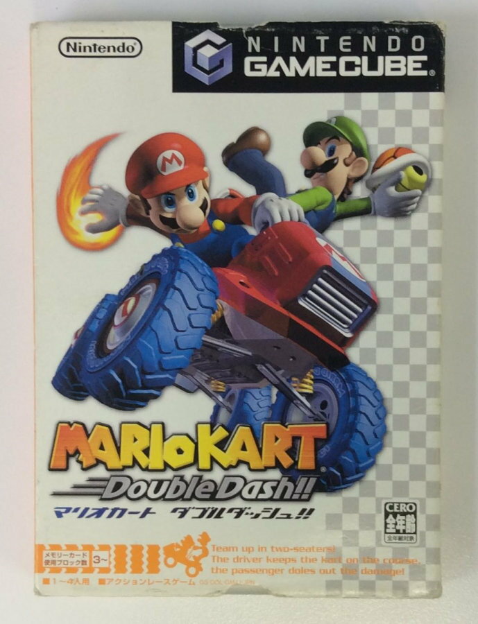 【中古】GC マリオカート ダブルダッシュ !!＊ゲームキューブソフト(箱説付)【メール便可】