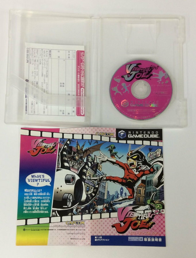 【中古】GC Viewtiful Joe　ビューティフルジョー＊ゲームキューブソフト(説付)【メール便可】