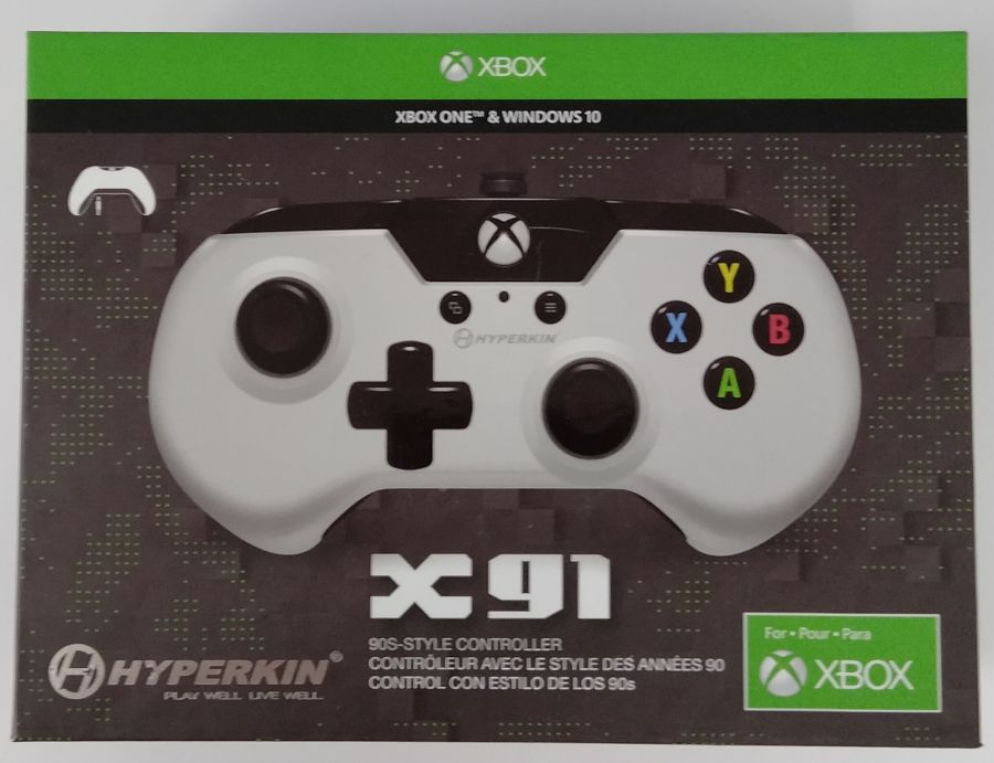 【中古】XONE Hyperkin X91 Wired Controller for Xbox One/ Windows PC (White)＊Xbox Oneコントローラー