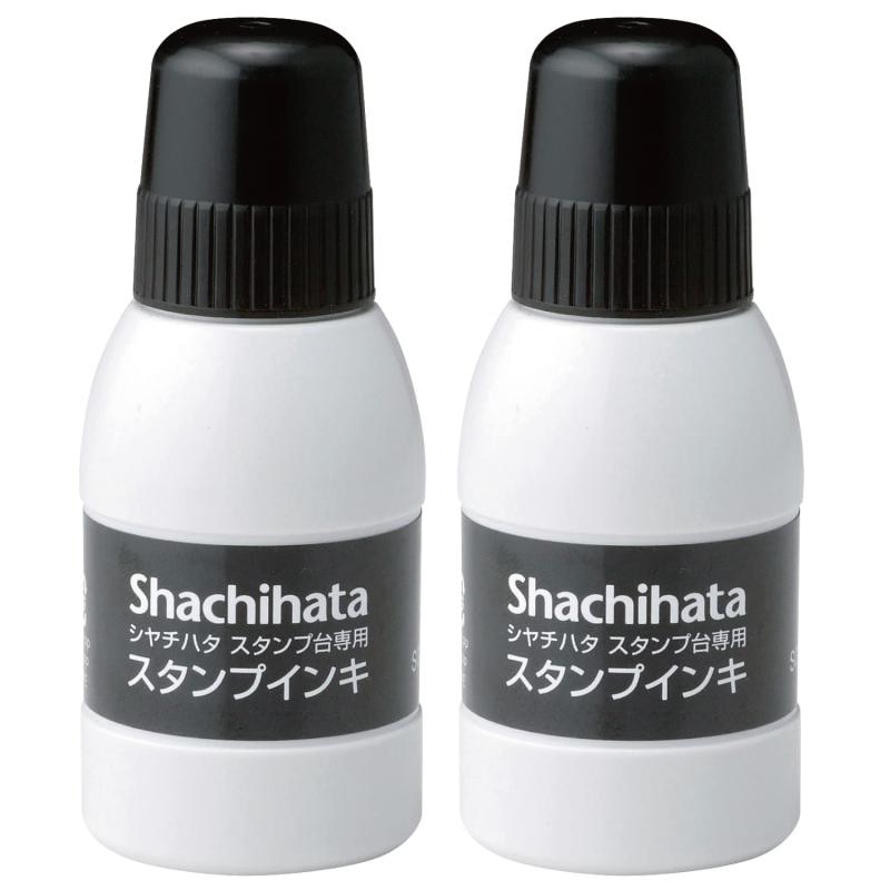 シャチハタ スタンプ台 専用 スタンプインク 小瓶 黒 SGN-40-K 2本セット 補充インク 補充液 交換インク 交換液 事務用品 文房具 オフィス用品 はんこ ハンコ 印鑑 印鑑用品 買い替え ストック 消耗品 必需品 ビジネス オフィス デスクワーク 書類 伝票 帳簿 領 tsunagu2017-10048773 TsuNaGu2017 パッケージ画像